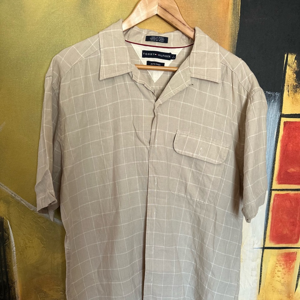 Tommy Hilfiger men’s button down size large